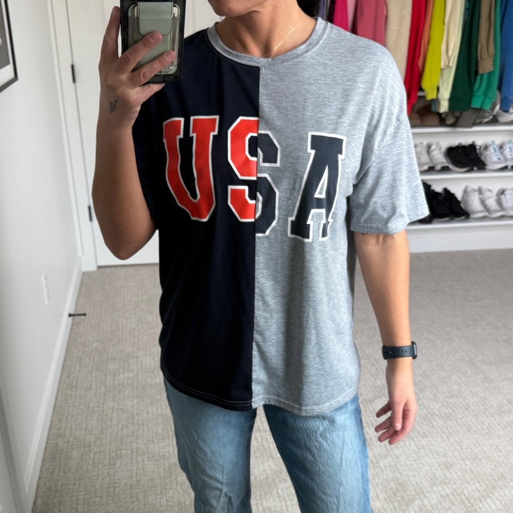 USA Colorblock T-Shirt